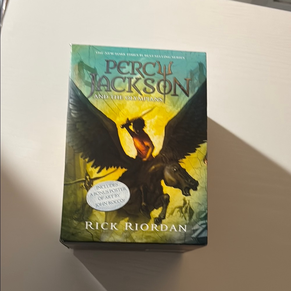 Percy Jackson and the Olympians Book Set